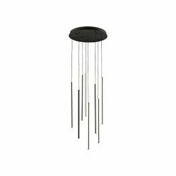 Kuzco Chute 19" LED Pendant | Black | Open Box Lighting