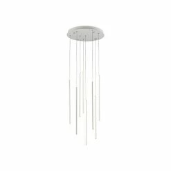 Kuzco Chute 19" LED Pendant | White Lighting