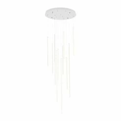 Kuzco Chute 24" LED Pendant | White Lighting