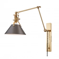 HVL - Hudson Valley Wall Sconces Metal No. 2 Wall Sconce