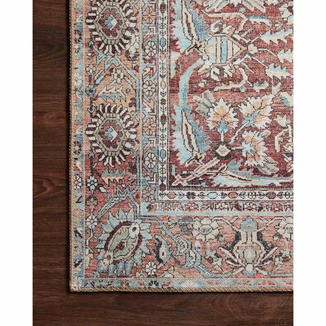 Loloi Loloi Rugs Wynter Rug 05 | Tomato/Teal