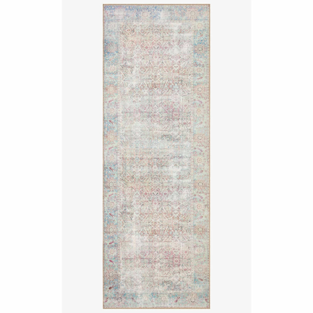 Loloi Wynter Rug 04 | Red/Teal Loloi Rugs