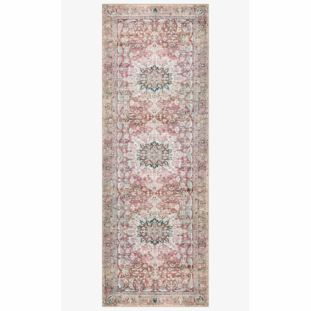 Loloi Loloi Rugs Wynter Rug 05 | Tomato/Teal