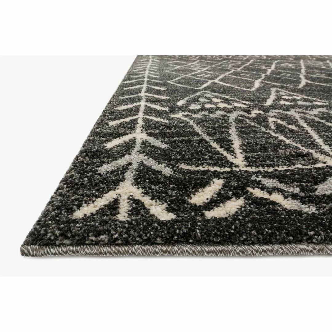Loloi Emory Rug 09 | Black/Ivory