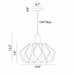 Matteo Lighting Origami Pendant | Small