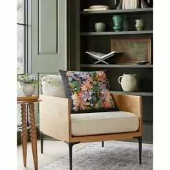 Loloi Pillows Dove Black Pillow | Black