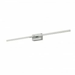Kuzco Pandora Linear LED Wall Sconce | Brushed Nickel Lighting