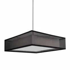 Kuzco Covina 15" LED Pendant | Square Black Lighting