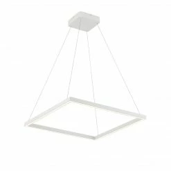 Kuzco Piazza 24" LED Pendant | White Lighting