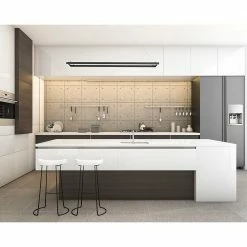 Kuzco Piazza 48" LED Island Pendant | White