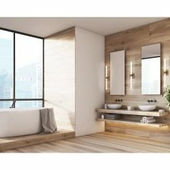 Kuzco Rona LED Vanity | Brushed Gold