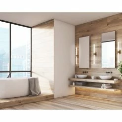 Kuzco Wall Sconces Rona LED Vanity | Brushed Nickel | Open Box