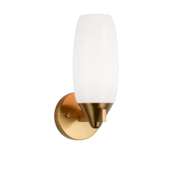 Matteo Lighting Wall Sconces Reya Wall Sconce (Large) | Aged Gold Brass