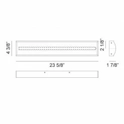 Matteo Lighting Semmie LED Wall Sconce (Small) | Oxidized Black