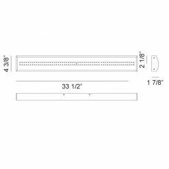 Matteo Lighting Semmie LED Wall Sconce (Large) | Oxidized Black