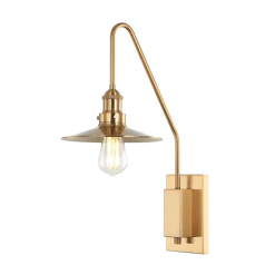 Matteo Lighting Bingrahm Wall Sconce | Aged Gold Brass