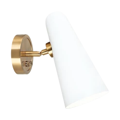 Matteo Lighting Blink Wall Sconce - Small | White