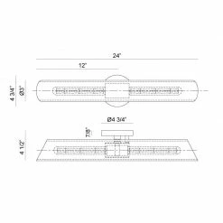 Matteo Lighting Odette Wall Sconce (Large) | Chrome