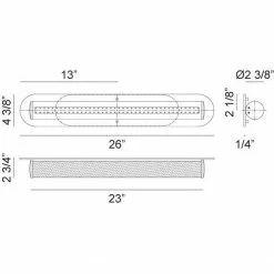 Matteo Lighting Solace LED Wall Sconce | Oxidized Gold