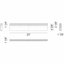 Matteo Lighting Meeko LED Vanity Light | Aluminum