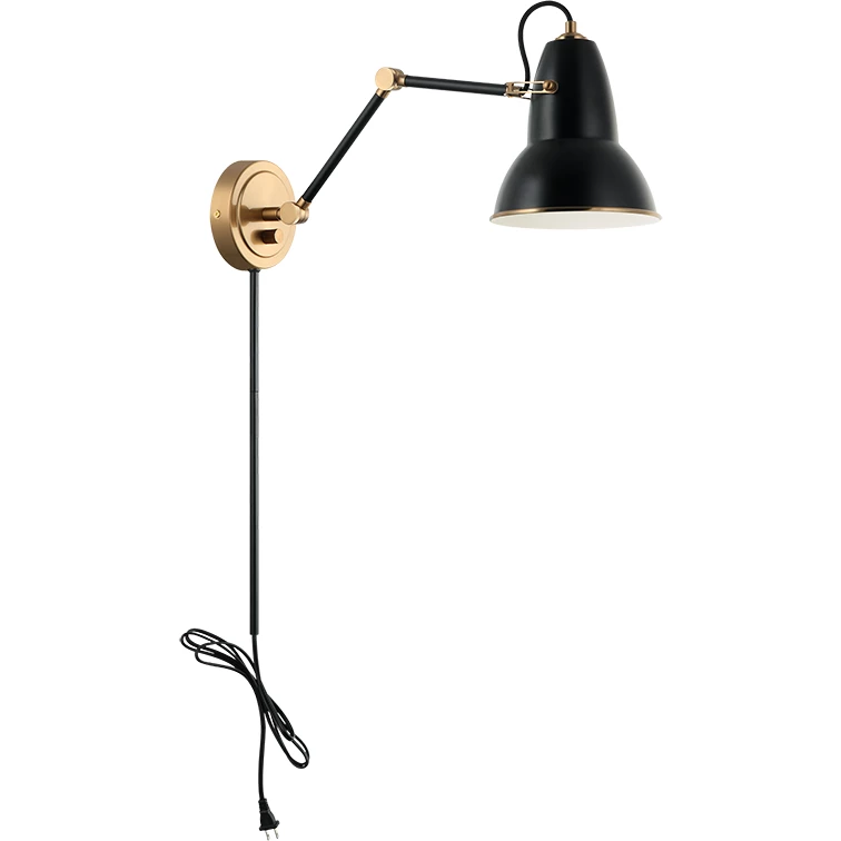 Matteo Lighting Buzz Wall Sconce (Large) | Black