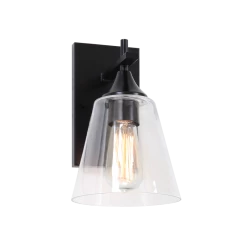 Matteo Lighting Hollis 1-Light Wall Sconce | Black