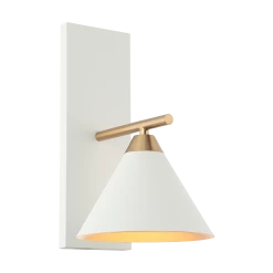 Matteo Lighting Bliss 1-Light Wall Sconce | White