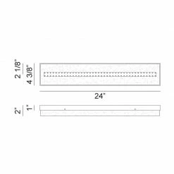 Matteo Lighting Kabu 24" Vanity | Black