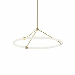 Kuzco Lighting Santino 26" LED Pendant | Natural Brass