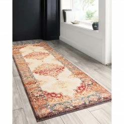 Loloi Isadora Rug 04 | Antique Ivory/Sunset
