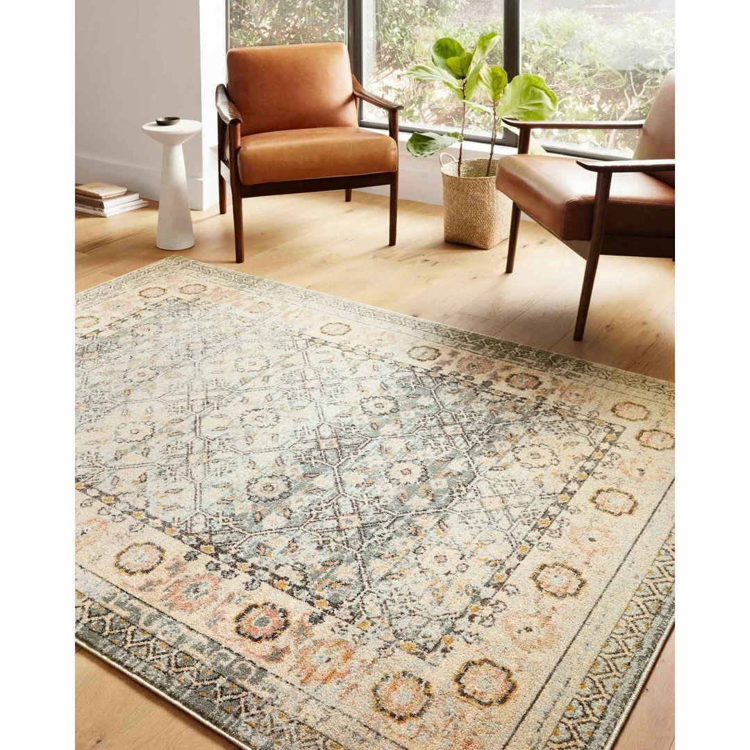 Loloi Jocelyn Rug 04 | Sky/Multi Rugs