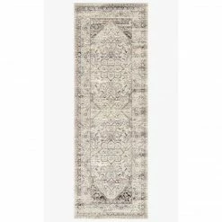 Loloi Mika Rug 12 | Stone/Ivory Rugs