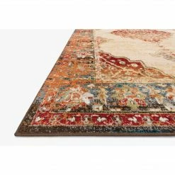 Loloi Isadora Rug 04 | Antique Ivory/Sunset