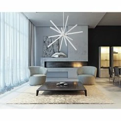 Kuzco Lighting Sirius LED Pendant | Large White