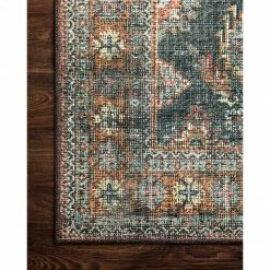 Loloi Rugs Skye Rug 10 | Sea/Rust