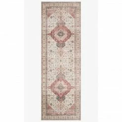 Loloi Skye Rug 02 | Ivory/Berry Rugs