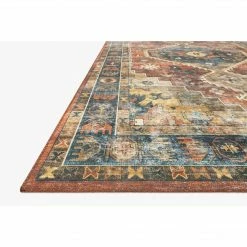 Loloi Skye Rug 11 | Rust/Blue Rugs