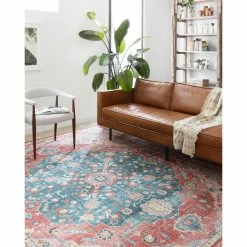 Loloi Skye Rug 05 | Brick/Ocean
