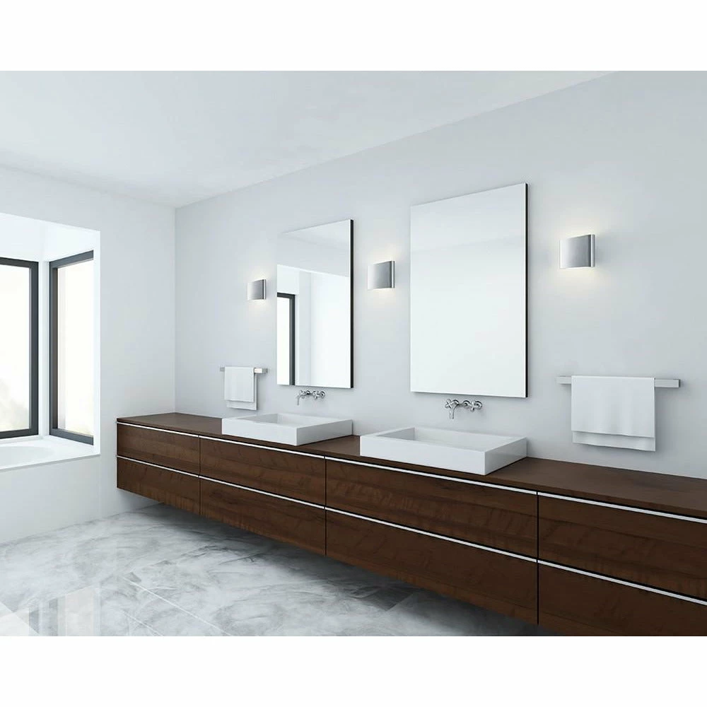 Kuzco Slate LED Outdoor Wall Sconce (Large) | White