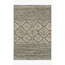 Loloi Indoor Rugs Emory Rug 08 | Graphite/Ivory