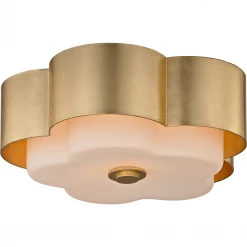 HVL - Troy Lighting Allure Flush Mount | Gold Leaf