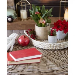 Bacon Basketware Woven Trays (Set Of Three)