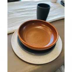 Dayna Wagner Handcrafted Speckled Tumbler (Set Of 4)