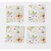 Linen Tales Linen Coasters | Washed Christmas (Set Of 4) Tableware