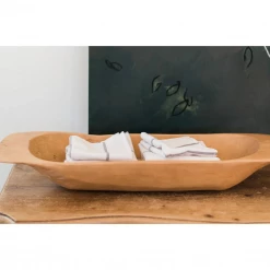 ETU HOME Dough Bowl | Natural Bowls + Trays