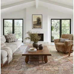 Loloi Georgie Rug 03 | Jade/Sunset