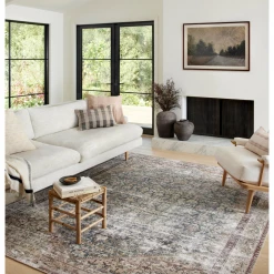 Loloi Georgie Rug 04 | Teal/Antique Loloi Rugs