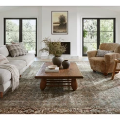 Loloi Loloi Rugs Georgie Rug 07 | Moss/Salmon