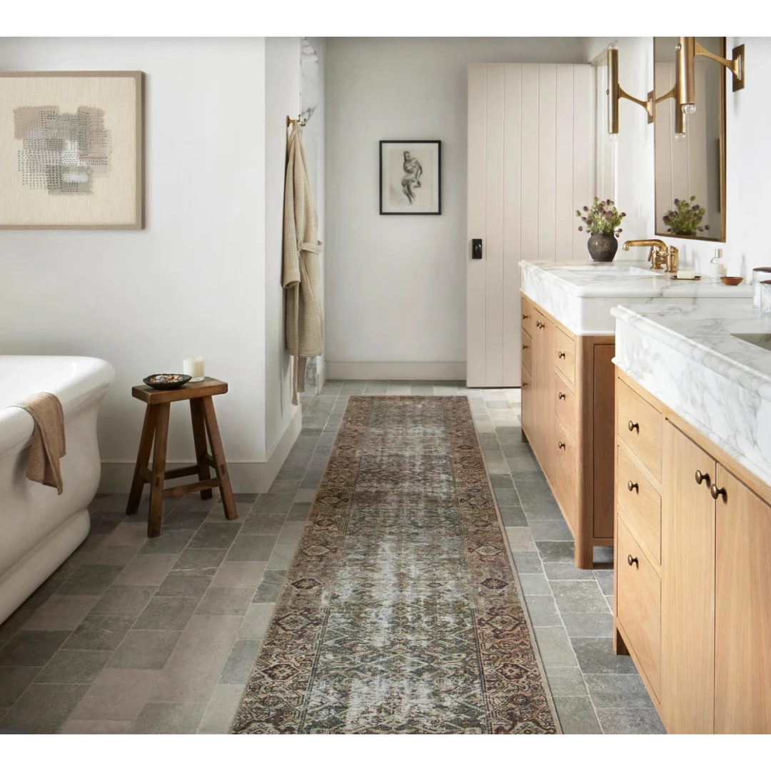 Loloi Loloi Rugs Georgie Rug 07 | Moss/Salmon