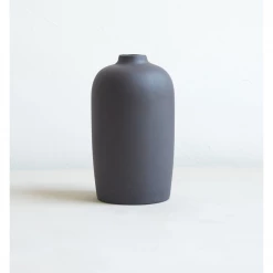 Floral Society Vases Ceramic Blossom Vase | Tall Smoke